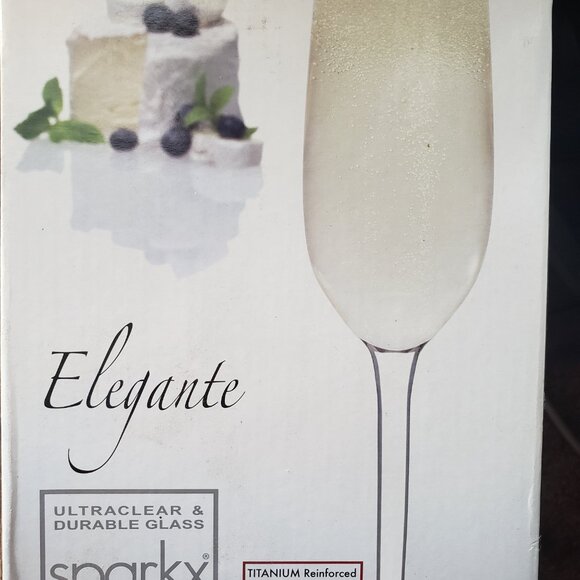 Luigi Bormioli and Libbey wine and Champagne glasses - Picture 2 of 5